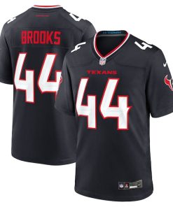 British Brooks Houston Texans Nike Team Game Jersey -  Navy