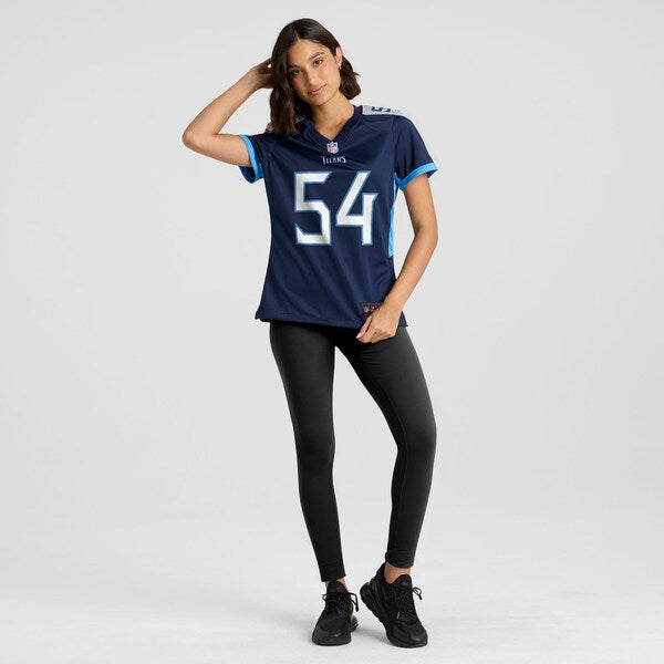 Lorenzo Carter Tennessee Titans Nike Women's Team Game Jersey - Navy - Image 4