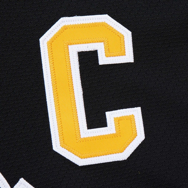Mario Lemieux Pittsburgh Penguins 1991-92 Power Play Jersey - Black/Gold - Image 7