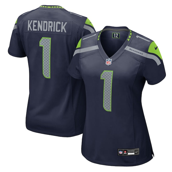 Derion Kendrick Seattle Seahawks Nike Women's Team Game Jersey - College Navy