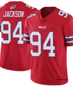Landon Jackson Buffalo Bills Nike Team Game Jersey -  Red