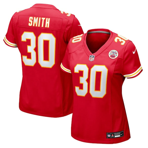 Brashard Smith Kansas City Chiefs Nike Women's Team Game Jersey - Red