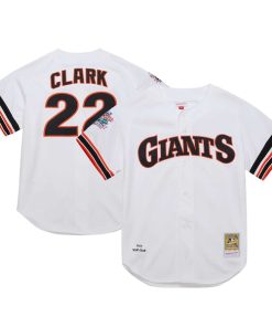Will Clark San Francisco Giants Cooperstown Collection 1989 Authentic Jersey - White