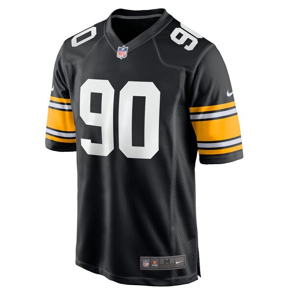 T.J. Watt Pittsburgh Steelers Nike Alternate Game Jersey - Black - Image 3