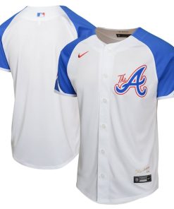 Atlanta Braves Nike Youth City Connect Limited Jersey - White