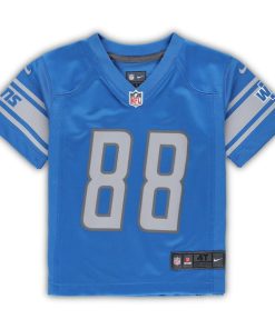 Alternative view of T.J. Hockenson Detroit Lions Nike Toddler Game Jersey - Blue