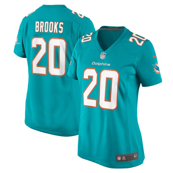 Jordyn Brooks Miami Dolphins Nike Women's Game Jersey - Aqua