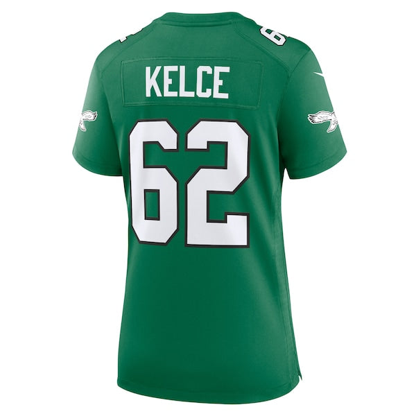 Jason Kelce Philadelphia Eagles Nike Women's Player Jersey - Kelly Green - Image 3