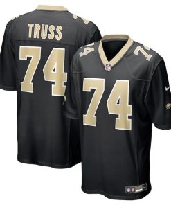 Xavier Truss New Orleans Saints Nike Team Game Jersey -  Black