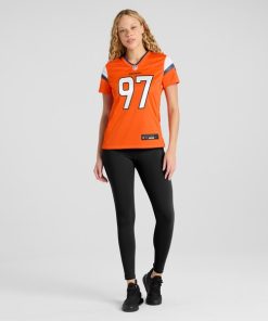 Malcolm Roach Denver Broncos Nike Women's Team Game Jersey -  Orange