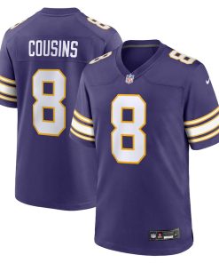 Kirk Cousins Minnesota Vikings Nike Classic Player Game Jersey - Purple