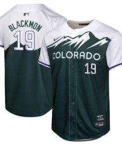 Charlie Blackmon Colorado Rockies Nike Youth City Connect Limited Player Jersey - Green