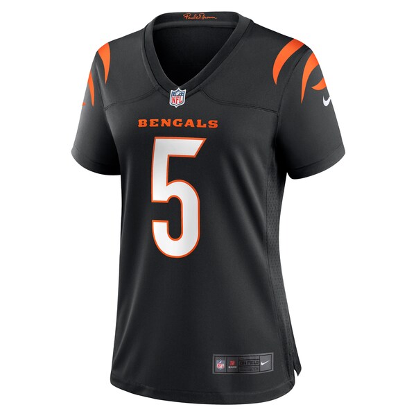 Tee Higgins Cincinnati Bengals Nike Women's Game Player Jersey - Black/Orange - Image 3