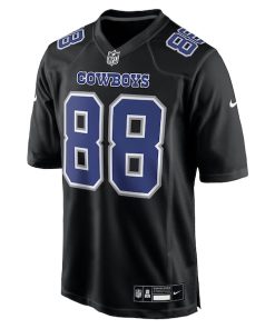 Alternative view of CeeDee Lamb Dallas Cowboys Nike Fashion Game Jersey - Carbon Black