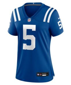 Alternative view of Anthony Richardson Sr. Indianapolis Colts Nike Women's Team  Game Jersey - Royal