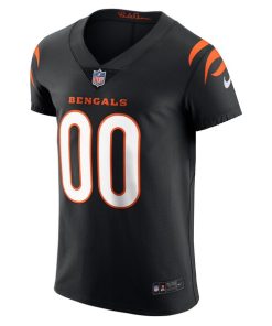 Alternative view of Cincinnati Bengals Nike Vapor Elite Custom Jersey - Black