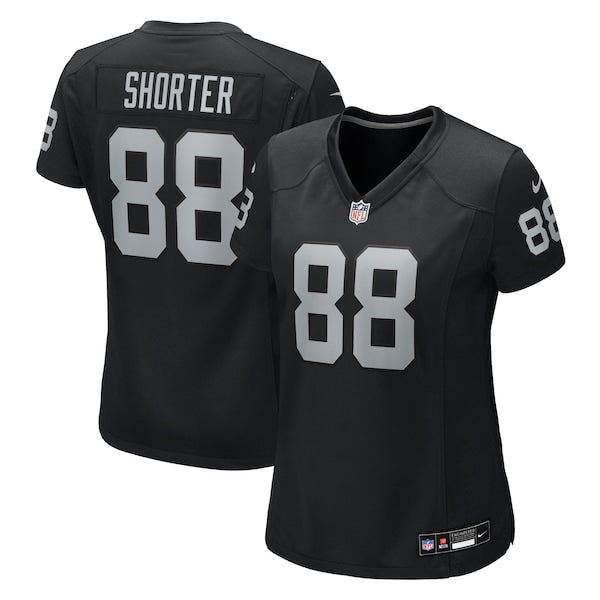 Justin Shorter Las Vegas Raiders Nike Women's Team Game Jersey - Black