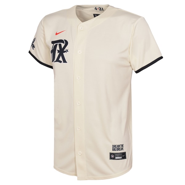 Corey Seager Texas Rangers Nike Toddler 2023 City Connect Replica Player Jersey - Cream - Image 2