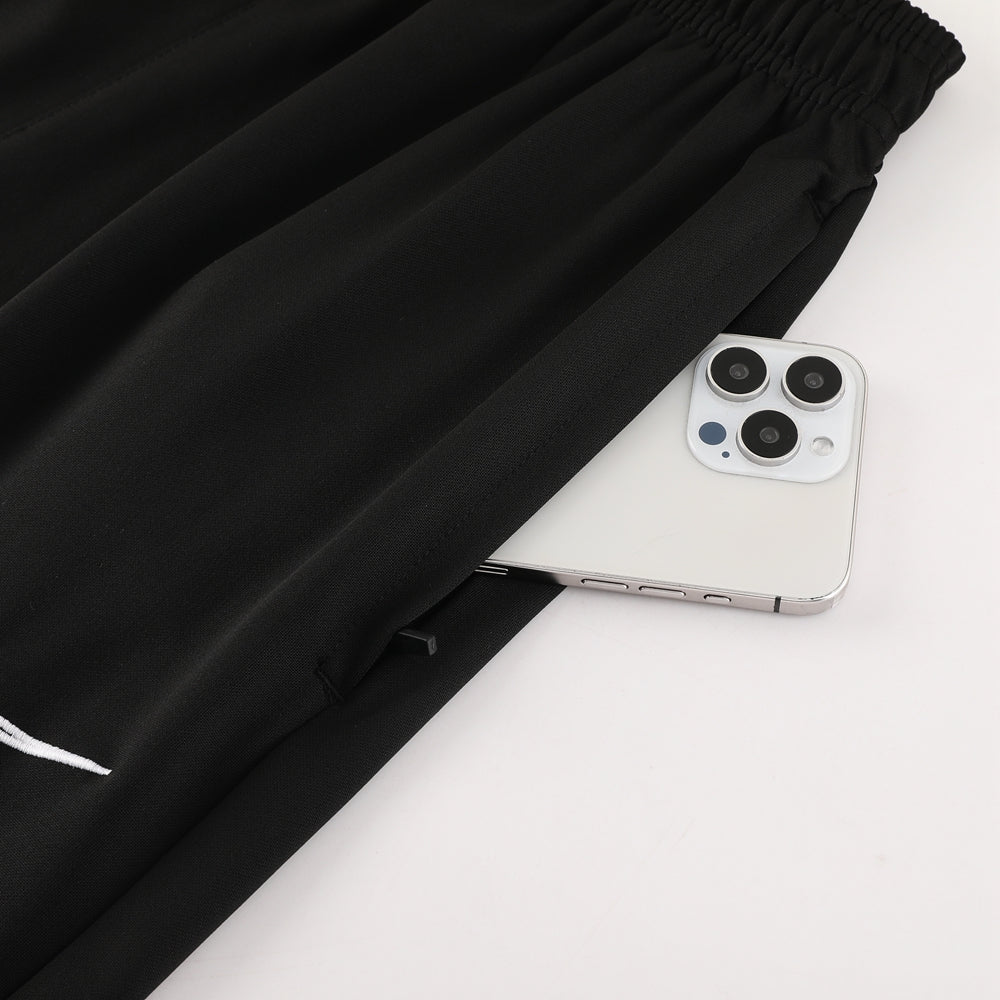 Nike Short Sleeve Training Jersey Set-ND02- Black - Image 6