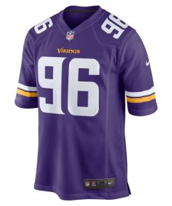 Alternative view of John Parker Romo Minnesota Vikings Nike Game Jersey -  Purple