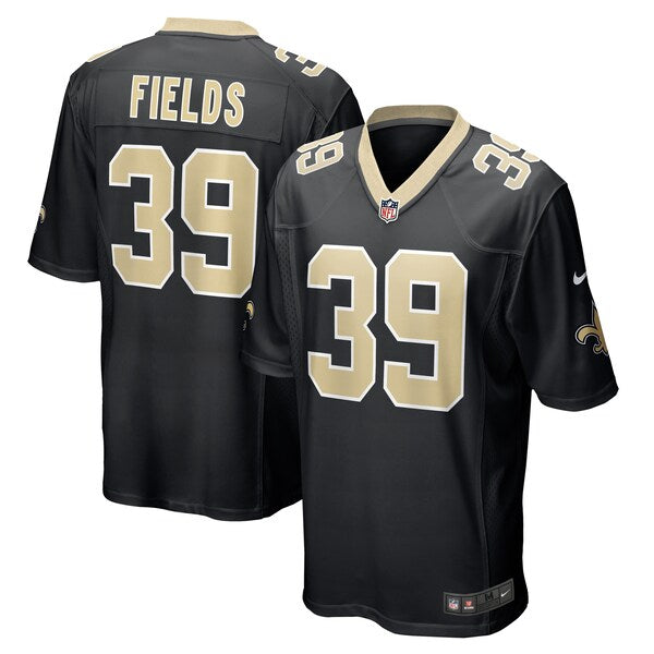 DaMarcus Fields New Orleans Saints Nike Game Player Jersey - Black