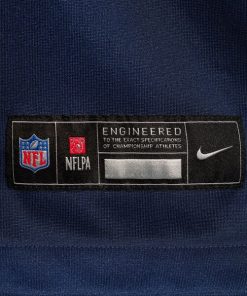 Alternative view of Xavier Woods Tennessee Titans Nike Team Game Jersey -  Navy