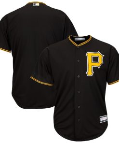 Pittsburgh Pirates Big & Tall Replica Team Jersey - Black