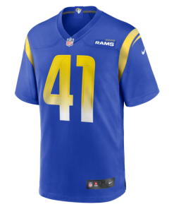 Alternative view of Cameron McCutcheon Los Angeles Rams Nike  Game Jersey - Royal