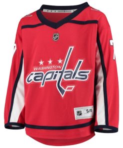 Alternative view of TJ Oshie Washington Capitals Youth Home Player Replica Jersey - Red