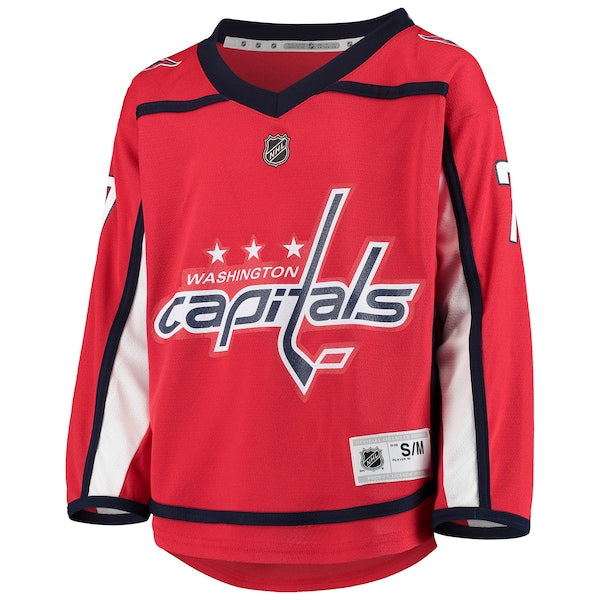 TJ Oshie Washington Capitals Youth Home Player Replica Jersey - Red - Image 2