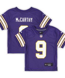 J.J. McCarthy Minnesota Vikings Nike Preschool Classic Player Game Jersey - Purple
