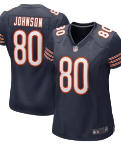 Collin Johnson Chicago Bears Nike Women's  Game Jersey -  Navy