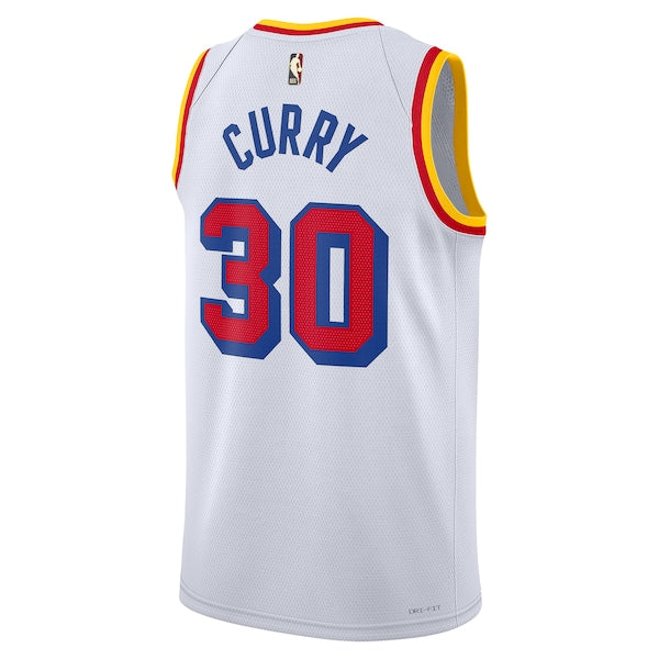 Stephen Curry Golden State Warriors Nike Unisex 2024/25 Swingman Jersey - White - Classic Edition - Image 3