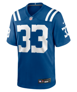 Alternative view of Mike Hilton Indianapolis Colts Nike Team Game Jersey -  Royal