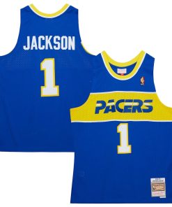 Stephen Jackson Indiana Pacers Hardwood Classics Swingman Jersey - Royal