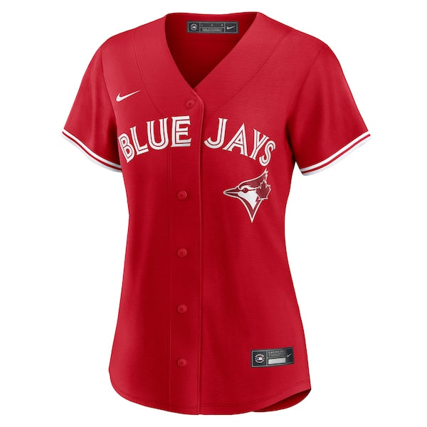 Toronto Blue Jays Nike Women's Canada Day Replica Jersey - Red - Image 2