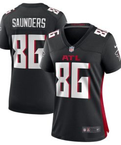 CJ Saunders Atlanta Falcons Nike Women's Team Game Jersey -  Black