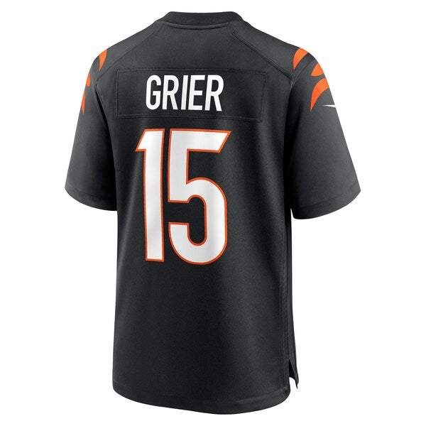 Will Grier Cincinnati Bengals Nike Team Game Jersey - Black - Image 3