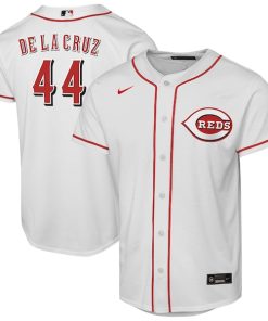 Elly De La Cruz Cincinnati Reds Nike Youth Home Replica Player Jersey - White