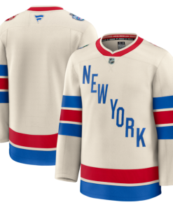 New York Rangers  2026 NHL Winter Classic Premium Jersey - Beige