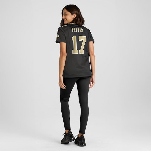 Dante Pettis New Orleans Saints Nike Women's Game Jersey - Black - Image 6