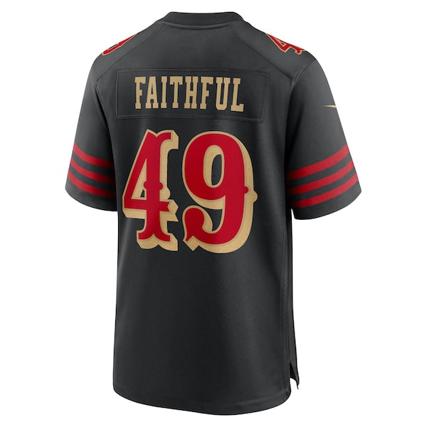 The Faithful San Francisco 49ers Nike 2025 Rivalries Collection Game Jersey - Black - Image 3