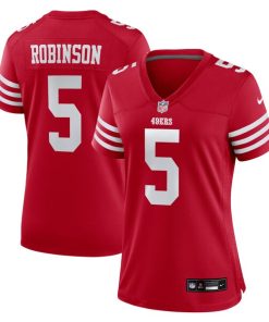 Demarcus Robinson San Francisco 49ers Nike Women's Team Game Jersey -  Scarlet