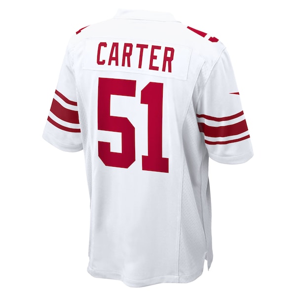 Abdul Carter New York Giants Nike First Round Pick Game Jersey - White/Red/Royal - Image 4