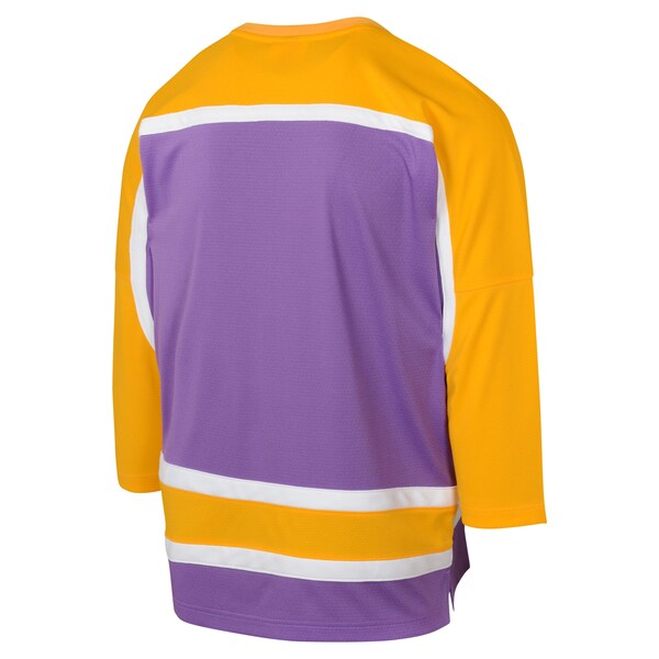 Los Angeles Kings Youth 1980 Blue Line Player Jersey - Purple - Image 3