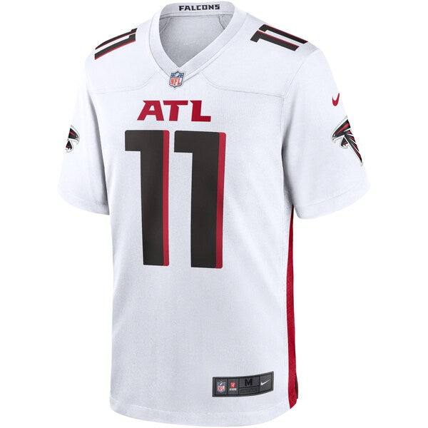 Men's Atlanta Falcons Julio Jones Nike White Game Jersey - Image 2