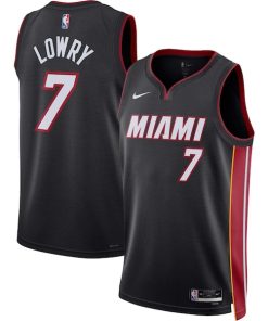 Kyle Lowry Miami Heat Nike Unisex Swingman Jersey - Icon Edition - Black