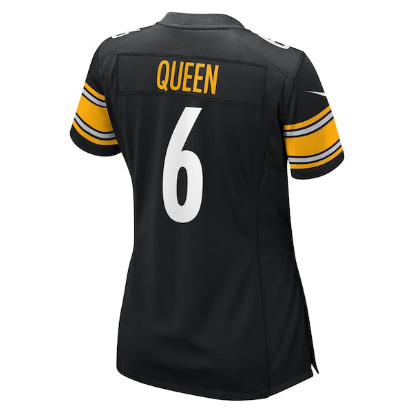 Patrick Queen Pittsburgh Steelers Nike Women's Game Jersey - Black - Image 6