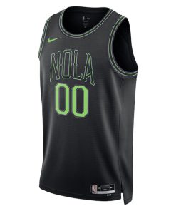 Alternative view of New Orleans Pelicans Nike Unisex 2025/26 City Edition Swingman Custom Jersey - Black