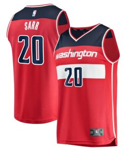 Alexandre Sarr Washington Wizards  Fast Break Replica Player Jersey - Icon Edition - Red